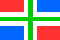 vlag provincie Groningen